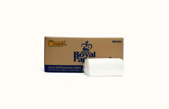 Toalha Interfolhada Gold - Royal Paper Gold