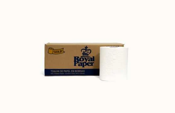 Toalha em Bobina Gold - Royal Paper Gold