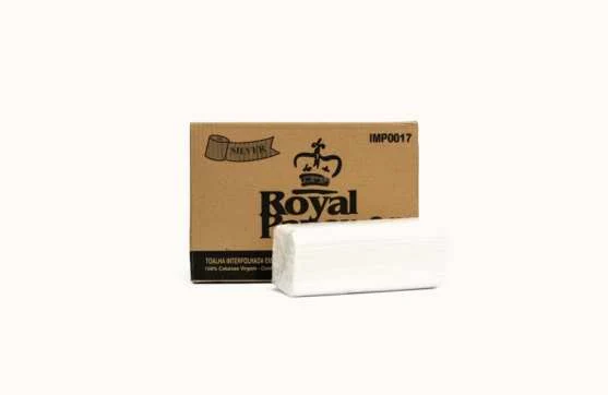Toalha Interfolhada Silver - Royal Paper Silver