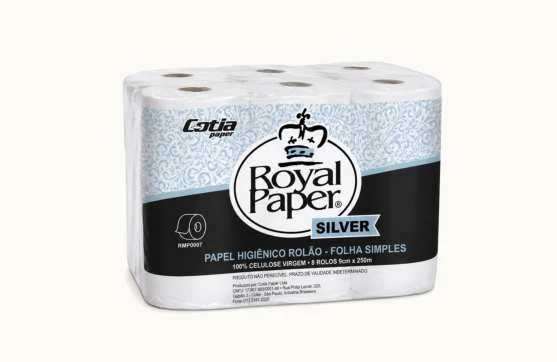 Higiênico em Rolo Silver - Royal Paper Silver
