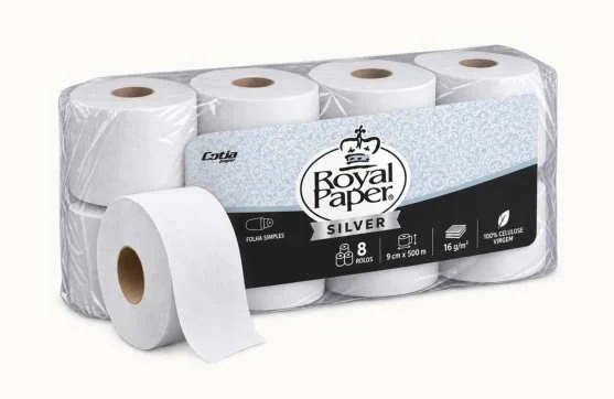 Higiênico em Rolo Silver - Royal Paper Silver