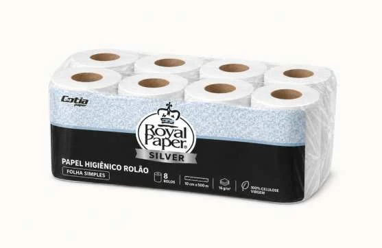 Higiênico em Rolo Silver - Royal Paper Silver