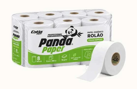 Higiênico em Rolo Panda - Panda Paper