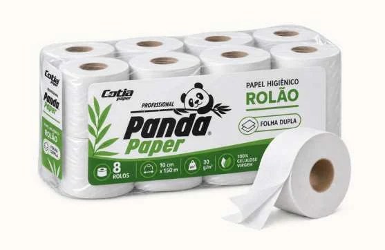Higiênico em Rolo Panda - Panda Paper