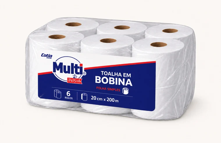 Toalha em Bobina Multi - Royal Paper Multi