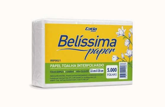 Toalha Interfolhada Belíssima - Belíssima Paper