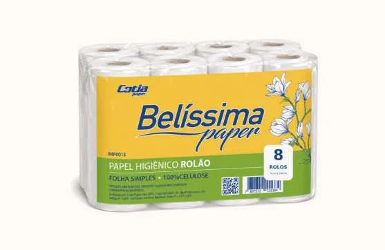 Higiênico em Rolo Belíssima - Belíssima Paper